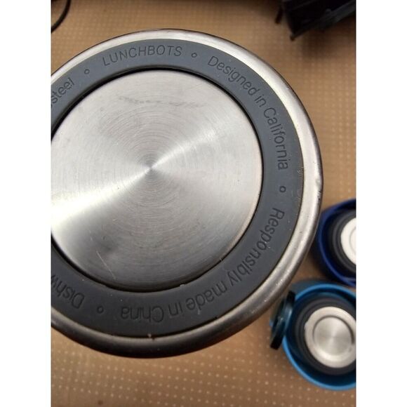 Lot Of 2 LunchBots Stainless Steel Bottle Drinkwear - Picture 11 of 11